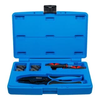 Bgs Technic - bgs Crimpzangen- und Stecker-Entriegelungs-Werkzeug-Satz mit 2 Paar Backen - 70929