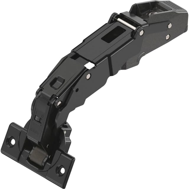 Clip top otion onyx Weitwinkel Scharnier 155°,9,5 mm gekröpft,Schrauben - Blum
