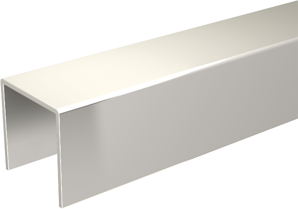 Mantion - Schiene aus verzinktem Stahl - 30x30 - U-Profil - 1110/300