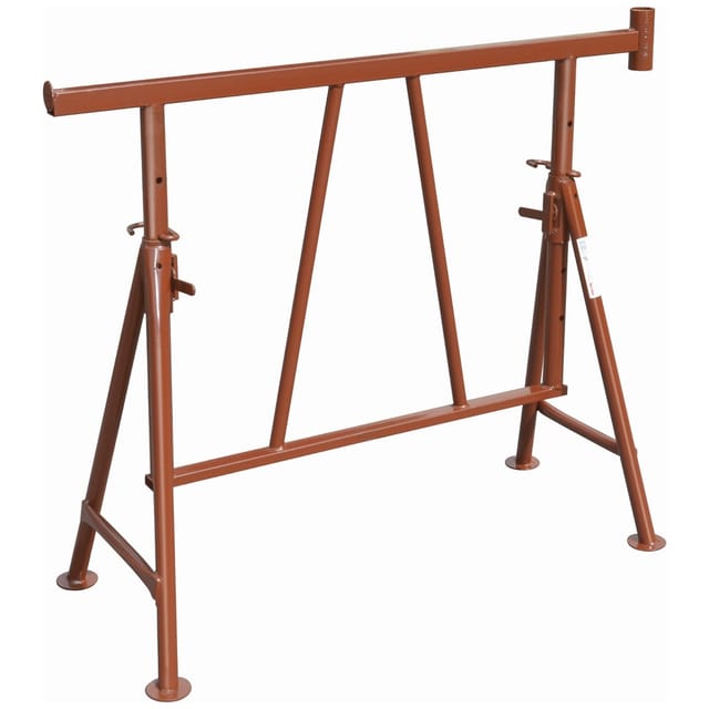 FP - müba Gerüstbock lackiert b 1,20 m h 0,75-1,30 m
