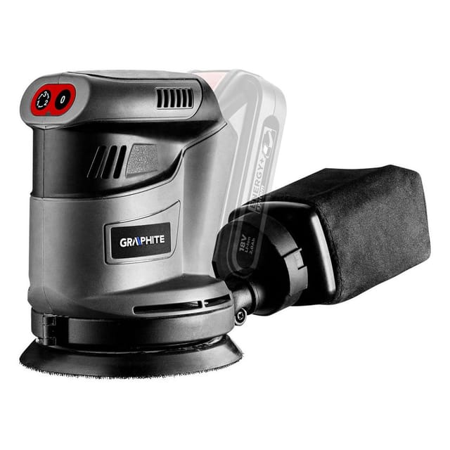 Graphite - Akku-Exzenterschleifer Energy+, 18V Li-Ion, ohne Akku