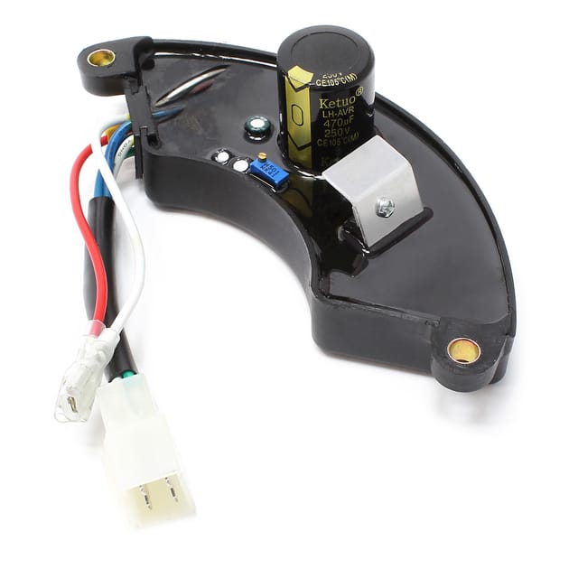 Wiltec - Ersatzteil für Stromerzeuger automatische Spannungsregelung, Spannungsregler 3500-6500 w für Motoren, Generatoren, konstante Ausgangsspannung