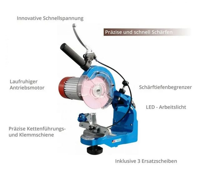 Güde - Sägekettenschärfgerät p 2501 s Schärfgerät Kettenschärfgerät Gerät 94129