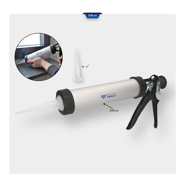 Brilliant Tools - Kartuschen-Pistole 310 ml - BT094901