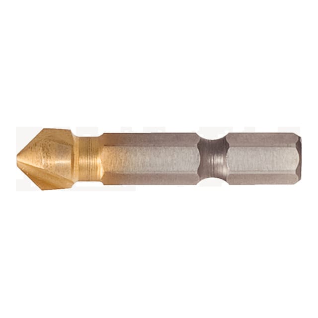 1/4' hss TiN Kegel- und Entgratsenker-Bit 90°, 10,4mm