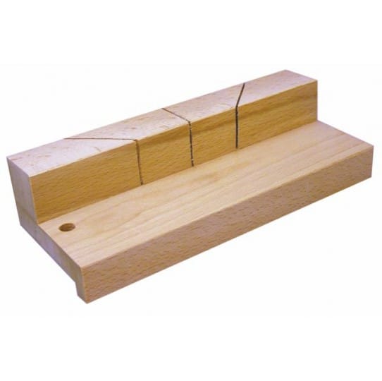 Salvador Escoda - buchen gehrungsschneider mit lackiertem block 250 x 60 x 60 mm in l exclusives angebot