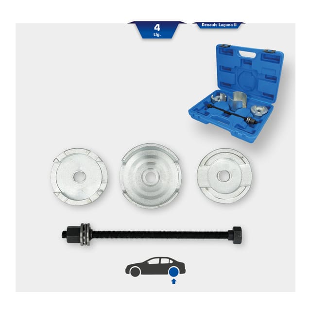 BRILLIANT TOOLS Silentlager-Werkzeug-Satz für Renault 4tlg. - BT672100