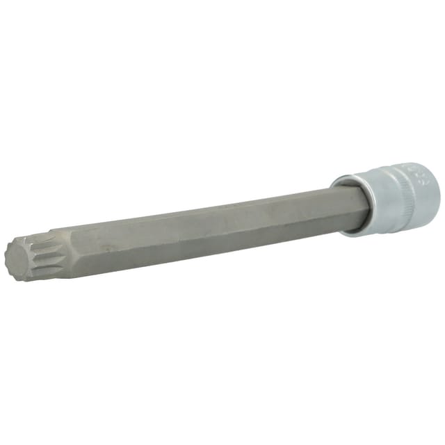 Brilliant Tools - 1/2' Vielzahn-Bit-Stecknuss, 200 mm lang, M14