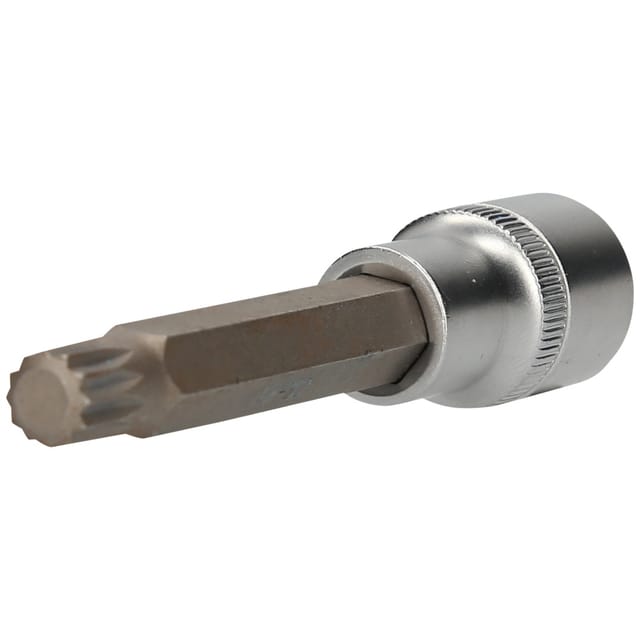 Brilliant Tools - 1/2' Vielzahn-Bit-Stecknuss, 140 mm lang, M10