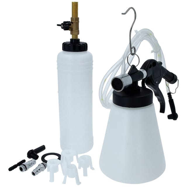Brilliant Tools - Druckluft-Bremsenentlüfter, 6-tlg