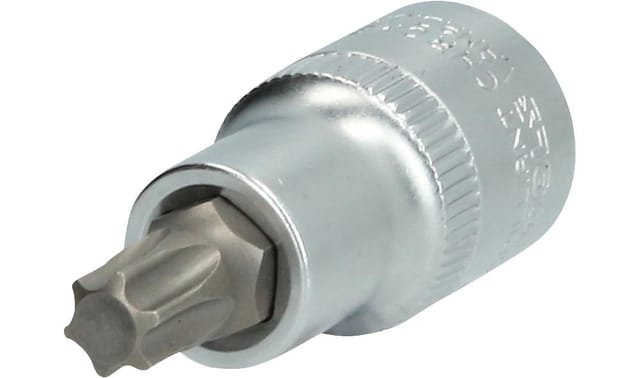Brilliant Tools - 1/2' Torx-Bit-Stecknuss, 55 mm lang, T50