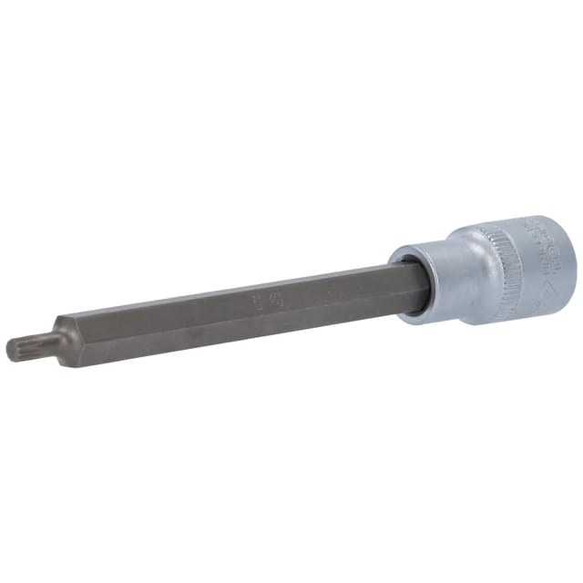 Brilliant Tools - 1/2' Vielzahn-Bit-Stecknuss, 140 mm lang, M5