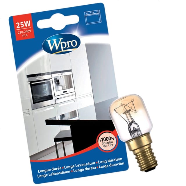 Whirlpool - Ersatzteil - Glühbirne T25 / E14 / 25w, Original - - Waltham, Essentiel B, Vestel, Far, Sharp, Smeg, Listo, Oxford, Sauter, Continental Edison, Laden, Orline, Domeos, Valberg, Selecline, Tucson, Igni