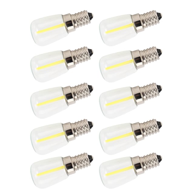 10 Dimmbare E14 Mini-led-lampen, 1,5 W, 110 V, Für Kronleuchter, Wandleuchten Und Wohnraumbeleuchtung