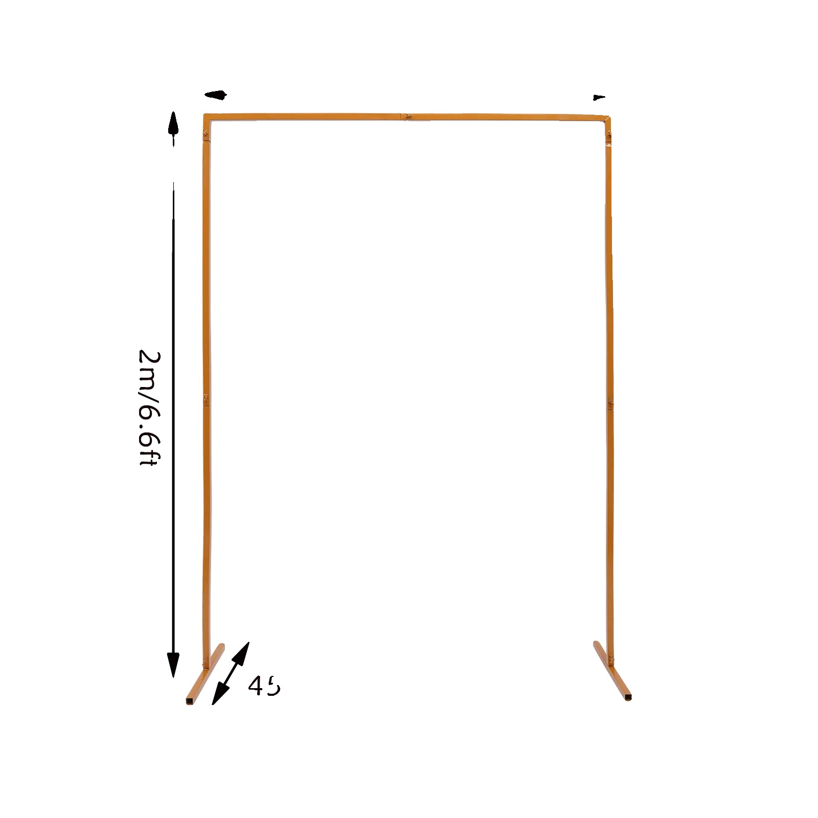 Hintergrundständer, Höhenverstellbar, Robuste Metallkonstruktion, 2 X 1,5 M, Xl