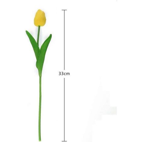 20 Künstliche Tulpen In Latex-bouquet, Künstliche Blumen Mit Realistischer Haptik, Diy-bouquets -
