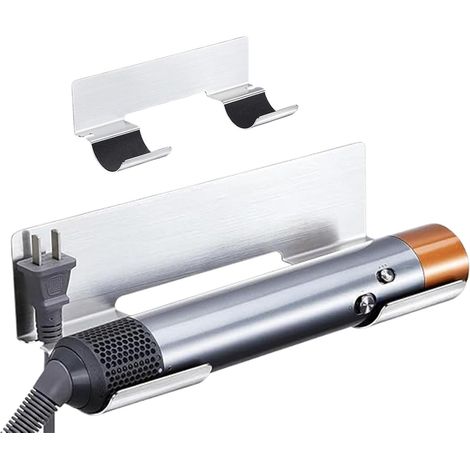 Schwebende Wandhalterung Für Haartrockner, Halterung Für Lockenstab Ohne Bohren, Wandhalterung Für Lockenstab Im Badezimmer, 25 X 10,8 X 4,8 Cm