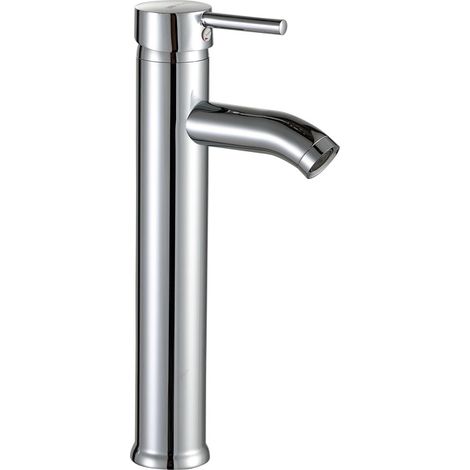 Stück Waschtischarmatur Im Silbernen Design (296 X 105 Mm) Mit Ausziehfunktion, Spülbecken Mit Hohem Fassungsvermögen, Verchromter Messing-auszieh-lufthahn