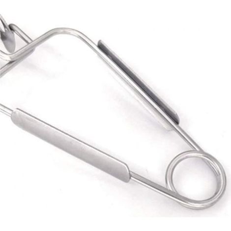 Set Mit 2 Edelstahl-schneckenzangen – Schneckenclips, Leicht Zu Reinigen – Mini-küchenzange