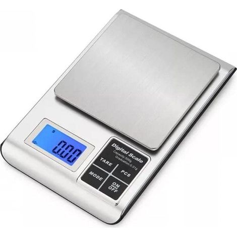 Hochpräzise Küchenwaage, Elektronische Waage, 0,1-g-lebensmittelwaage, Schmuckwaage, Usb-kochwaage, 2-kg-/0,1-g-lebensmittelwaage