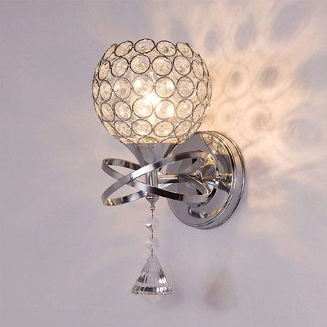Kristallwandleuchten, Dekorative Lampen, Murce-galvanisierte Nachttischleuchten, Schlafzimmerleuchten, Wohnzimmerleuchten, Treppenhausleuchten