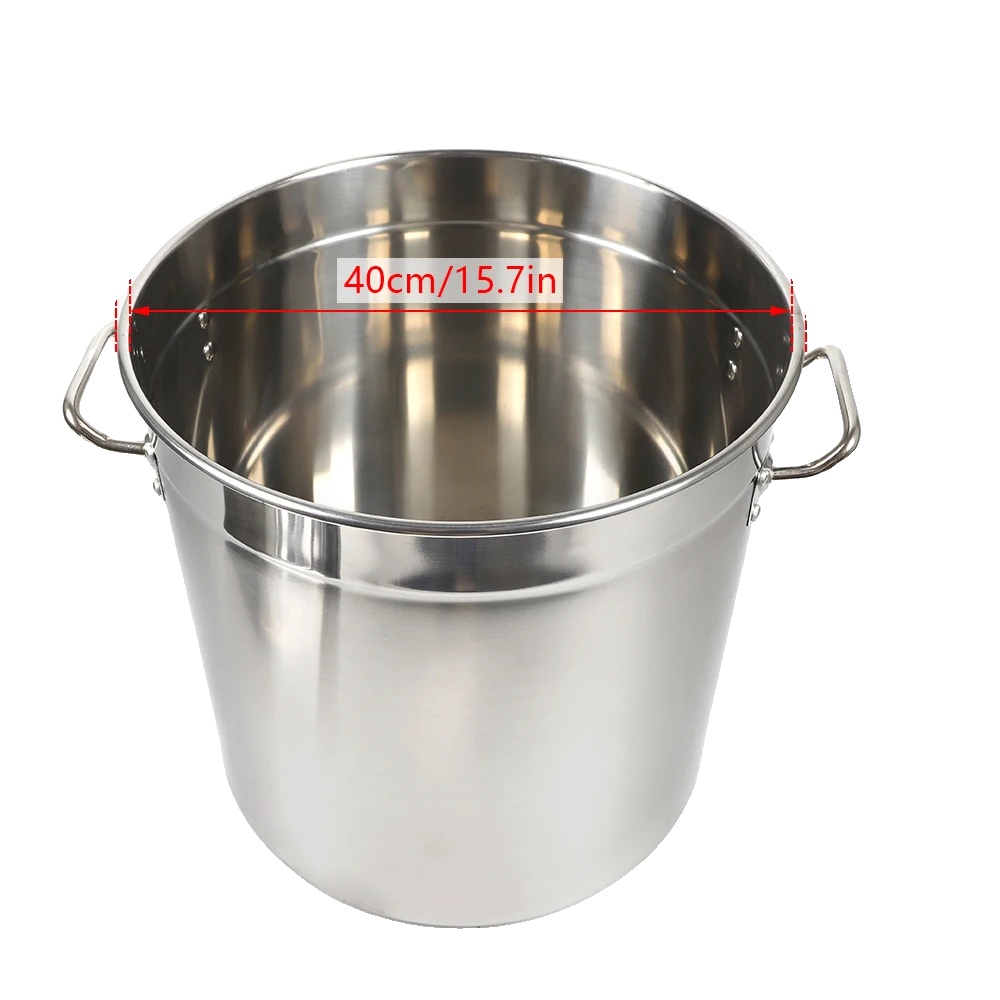 Stieltopf, 50 L Fassungsvermögen, Edelstahlkonstruktion, 50 L