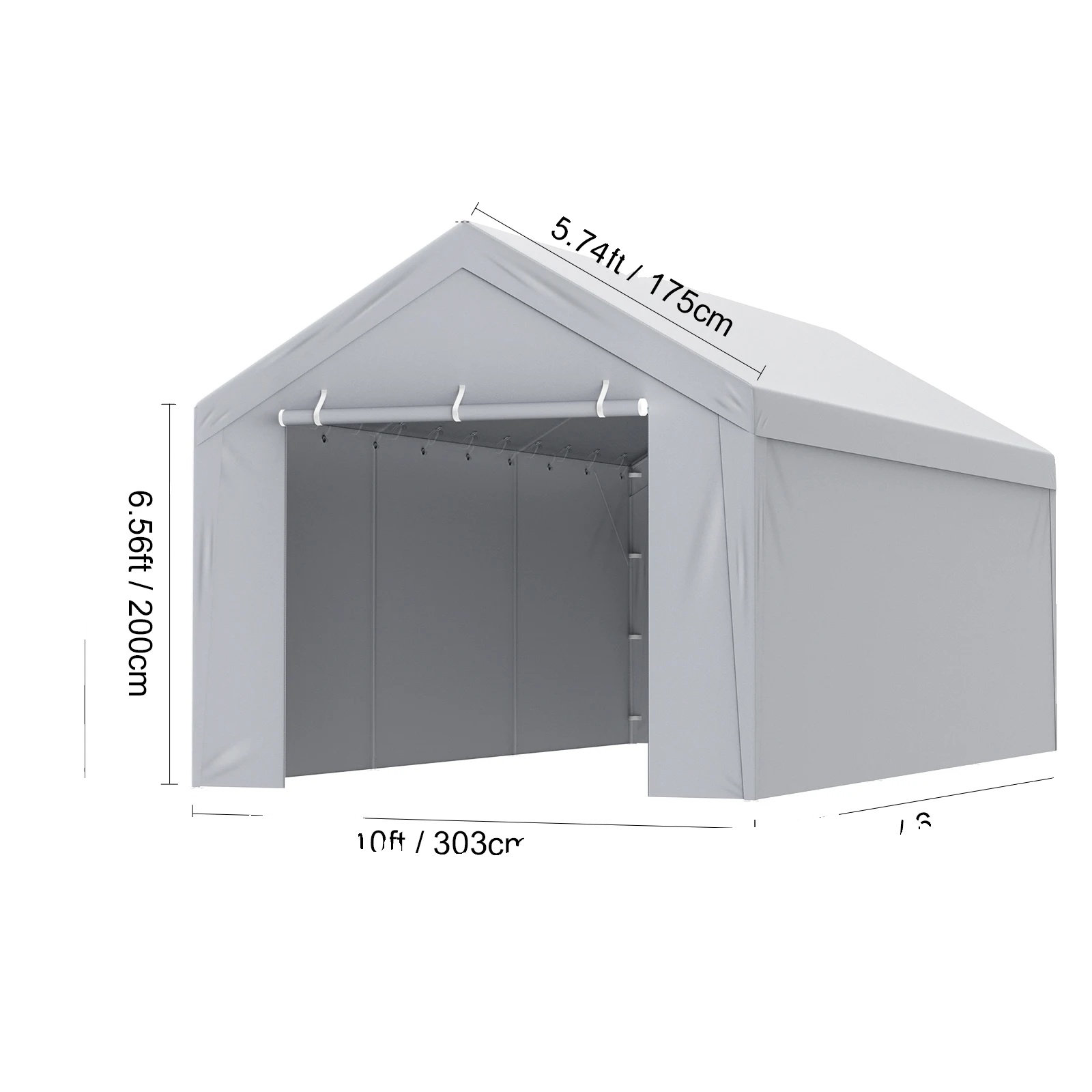 Ersatz-carportabdeckung, Wasserdicht Und Langlebig, Uv-geschützt