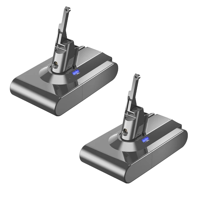 Ersatzakku Für Dyson V8 Sv10, 6000 Mah Kapazität, 216 V, 216 V, 21,6 V-a, 2 Stück