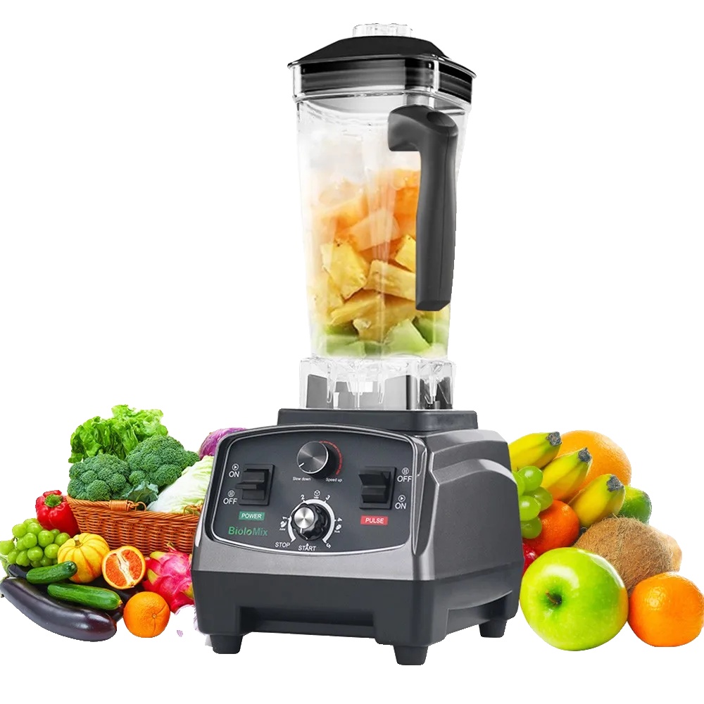 Biolomix T5200 Standmixer, 2200 W Leistung, 2 L Fassungsvermögen