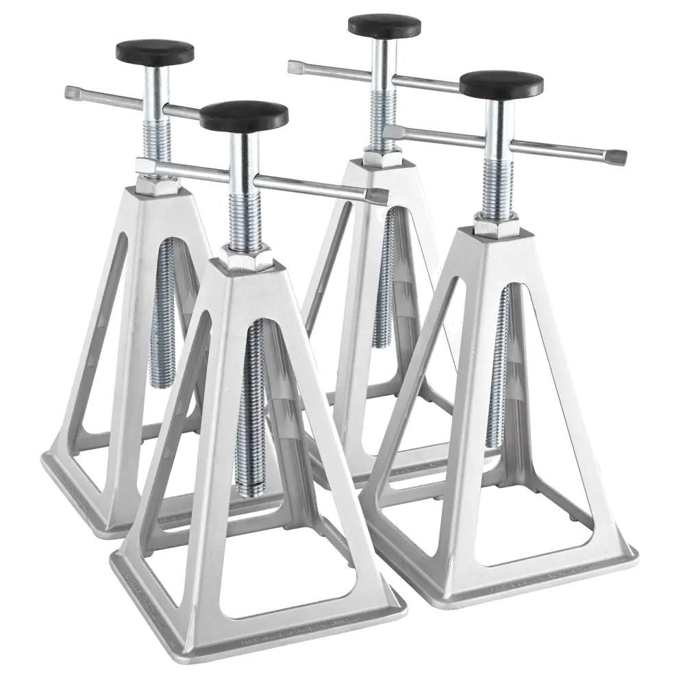 Stabilisierungsstützen Für Wohnmobile, Tragkraft 6000 Lb (ca. 2722 Kg), Höhenverstellbar Von 11 Bis 17 Zoll (ca. 28 Bis 43 Cm), 4er-set, Robustes Aluminium, Kompakte Größe 6,3 X 6,3 X 11 Zoll (ca. 16