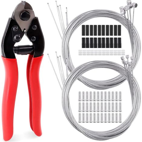 81-teiliges Set Aus Edelstahl Für Fahrradkabel, Elektronik Und Bremszüge Mit Aderendhülsen, O-ring-set Für Mountainbikes Und Rennräder