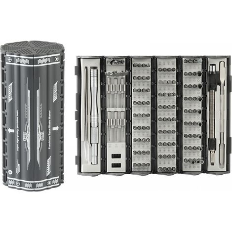 128-in-1 Präzisionsschraubendreher-set, Professionelles Magnetisches Reparaturwerkzeug Für Elektronik, Laptops, Iphones, Ipads, Uhren, Brillen, Tablets, Computer