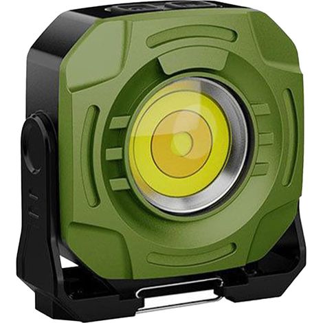 Magnetischer Led-scheinwerfer, Drehbar, Wasserdichte Montageleuchte, 9,8 X 9,3 X 4 Cm, Helligkeitsregulierung, Kompakte Arbeitsleuchte Für Garage, Baustelle Und Camping