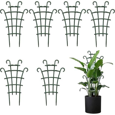 6-teiliges Rankgitter Für Kletterpflanzen, Rankhilfe Für Kletterpflanzen Im Freien, Gartenpflanzenstützen, Rankgitter Für Mini-ranken, Kletterpflanzen