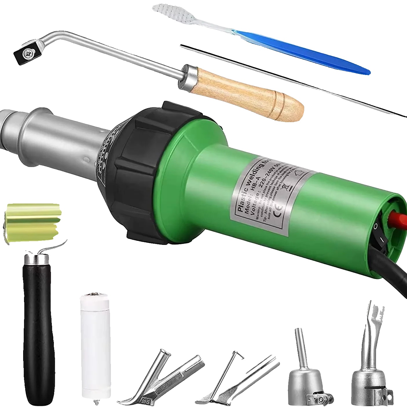 Heißluftpistole, Einstellbare Temperatur, Sicheres Design, Eu-220-v-stecker