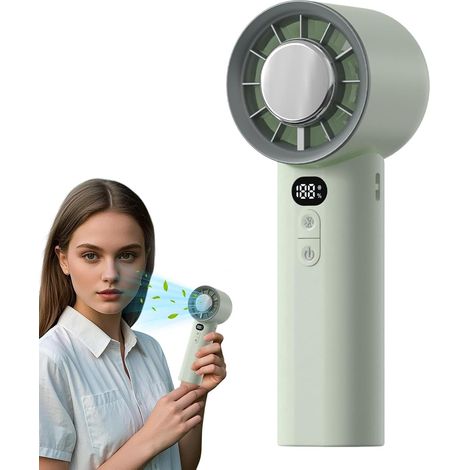 3000mah, Faltbarer Persönlicher Ventilator, Wiederaufladbarer Reiseventilator, Sofortiger Starker Luftstrom, Mehrstufige Kühlung, Tragbares Gerät Für Reisen Im Freien Usw.