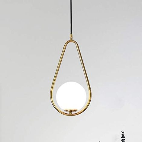 Kupferner Einzelleuchter, Modernes Minimalistisches Design, Restaurant- Und Hotelgangbeleuchtung