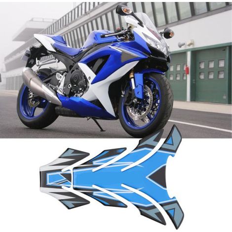 Tankaufkleber – Gsxr 600, 750, 1000 – 3d-gel – Reflektierend – Strapazierfähig