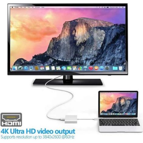 Usb-c-adapter – Konverter – Hdmi 4k – Usb 3.0 – Usb-c-buchse