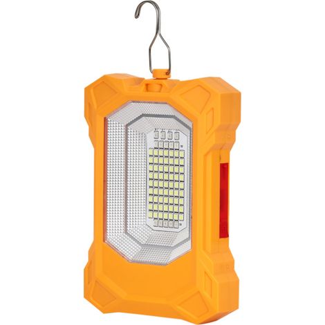Multifunktionale Led-solar-campinglampe Mit Haken Und Usb-anschluss