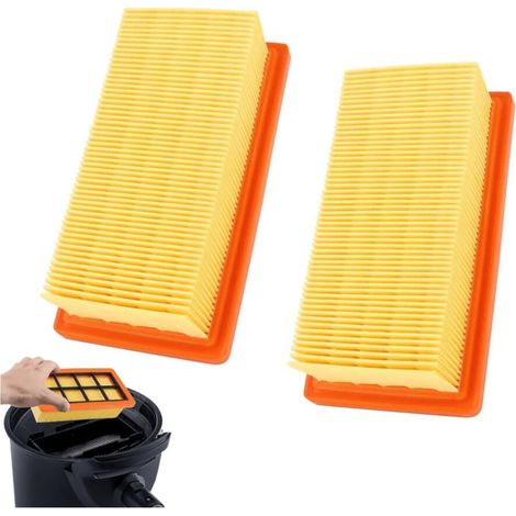 X Ersatzfilter Für Kärcher Staubsauger Ad 2 Akku, Ad 3000, Ad 3 Premium Und Ad Premium, 6415 9530 Flachplissierter Staubsaugerfilter Zubehör