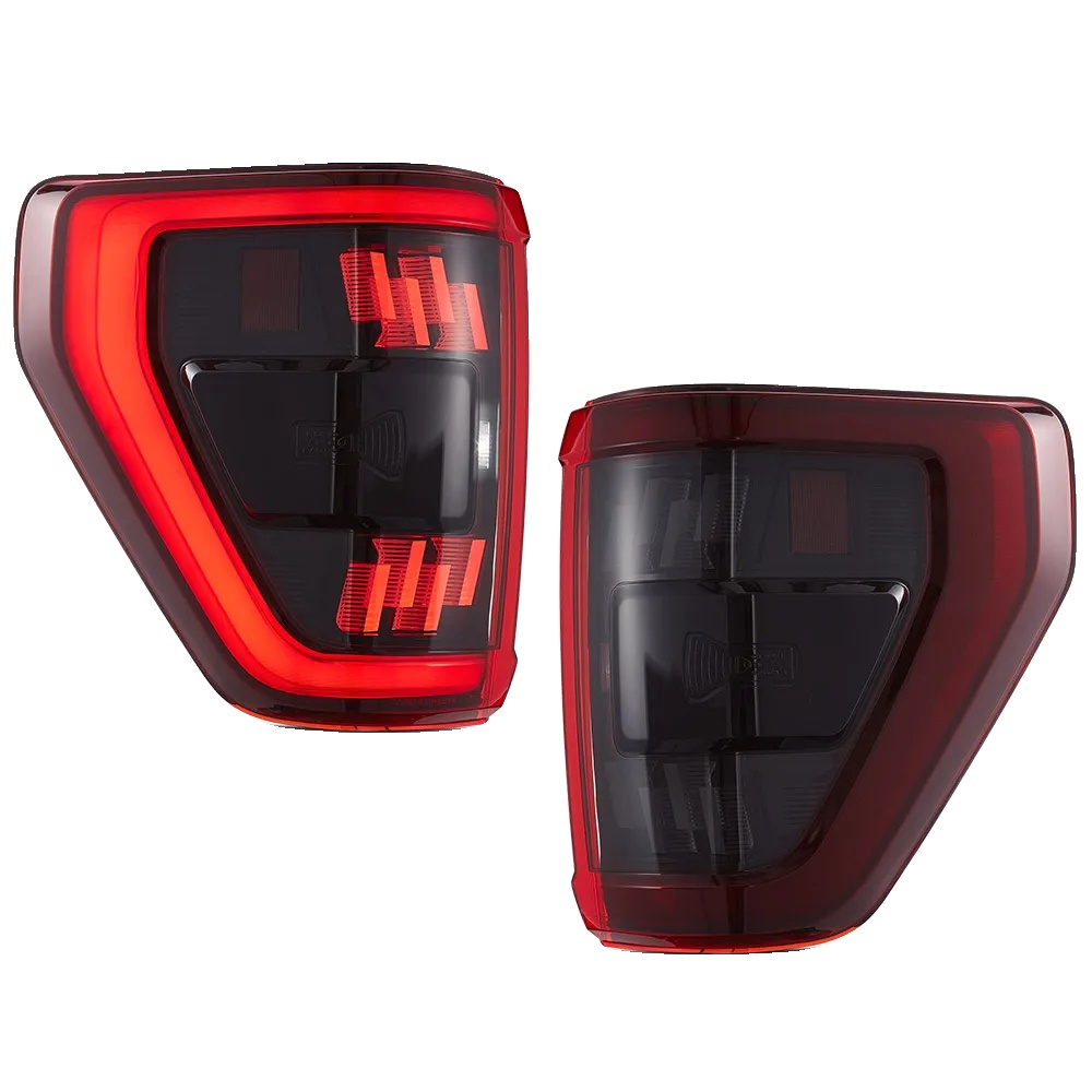 Rückleuchten, Kompatibel Mit Ford F150 (2021–2024), Led-beleuchtung, Plug-and-play-installation, Rot