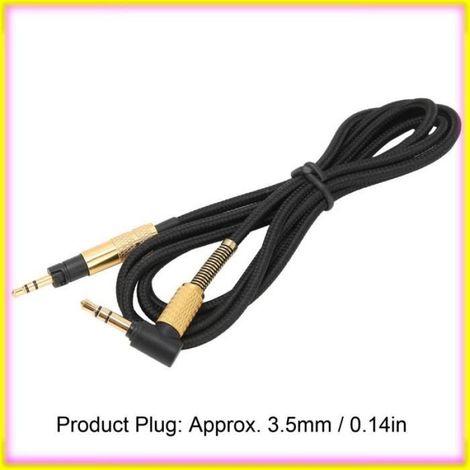 Kopfhörerkabel Für Hd4.30, Hd4.40bt Und Hd4.50btnc Mit Ofc-kupferdraht, 3,5-mm-stecker, 1,2 M Länge, Schwarz