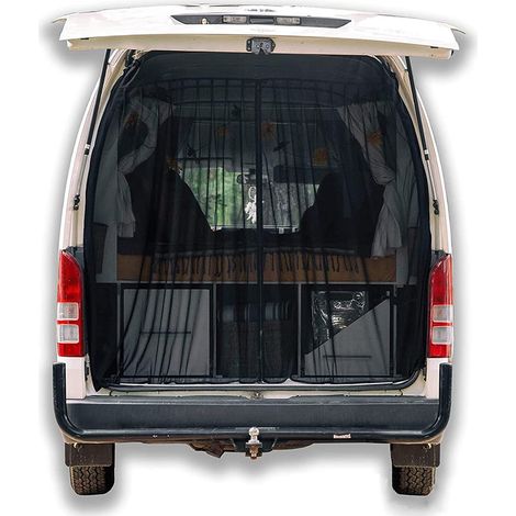 Magnetisches Moskitonetz Für Transporter, Universelles Heckmoskitonetz Mit Magneten An 4 Seiten Für Transporter, Wohnmobile Und Wohnwagen