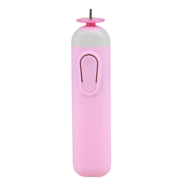 Stahl-Quilling-Werkzeug für Wellpappe, Kräuselstift für DIY-Bastelarbeiten (Rosa)