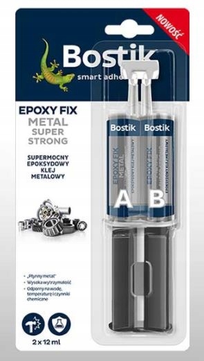 Bostik Fix Metal Super Starker Epoxidkleber Für Metall 2x12ml