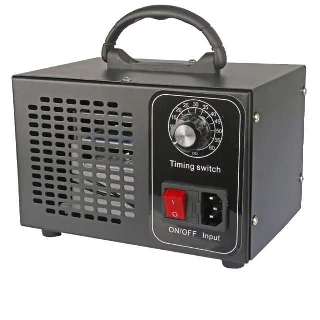Ozongenerator, 60 G/h Leistung, Wechselstrom 220 V/110 V, 220 V, 60 G, Schwarz