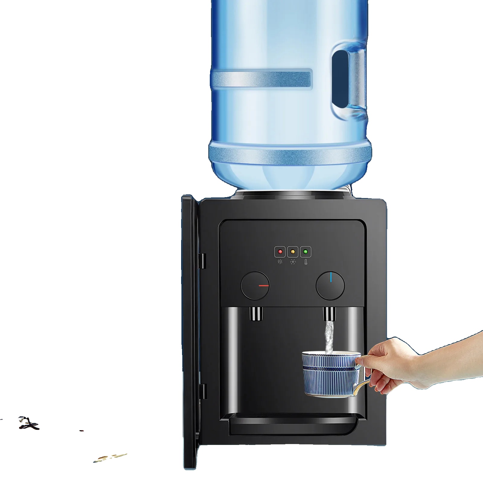 Elektrischer Wasserspender, Schnelles Aufheizen Und Abkühlen, Kompaktes Design, Benutzerfreundliche Bedienung