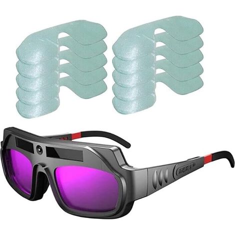 Schweißerschutzbrille Für Mehr Sicherheit Beim Schweißen. Zum Schutz Der Augen.