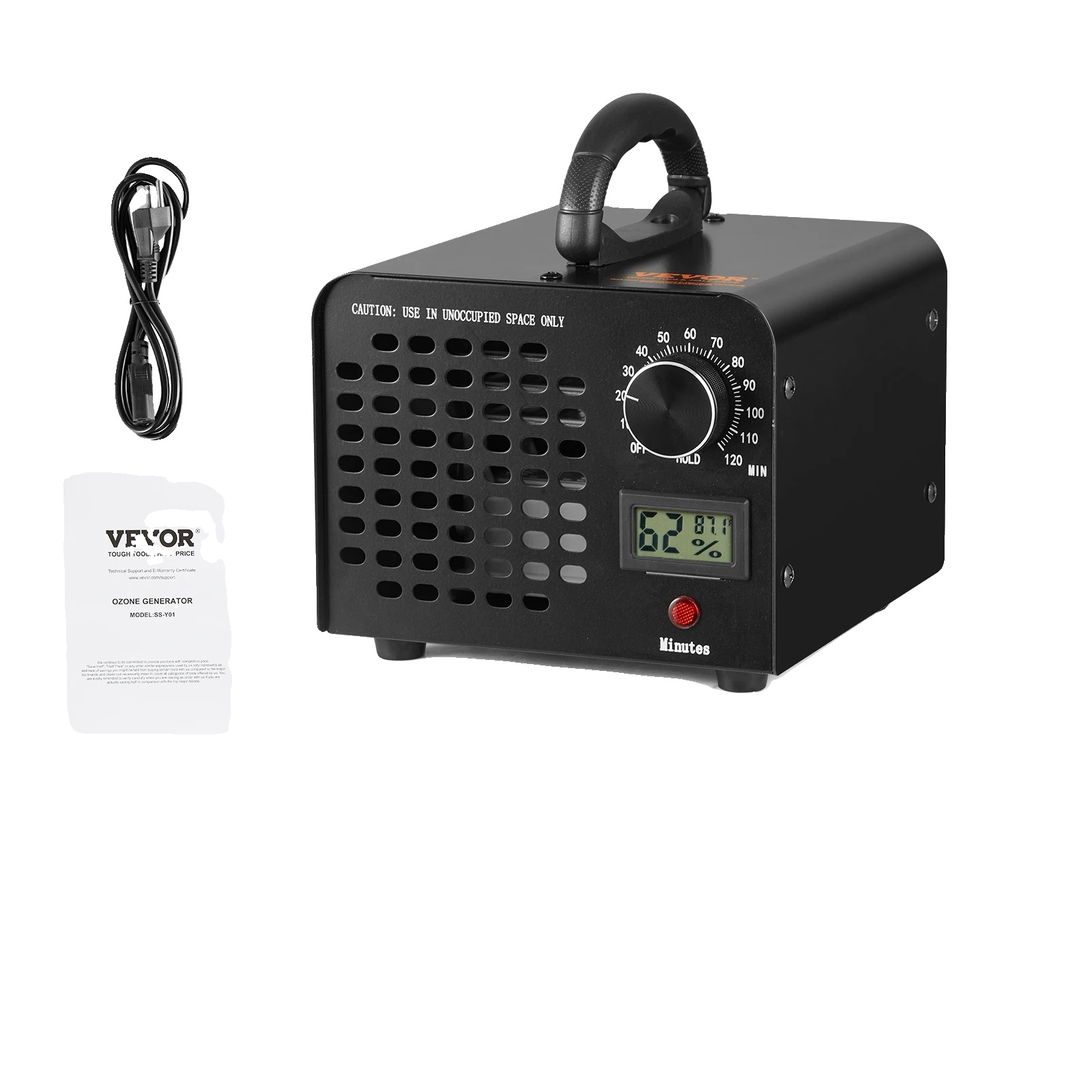 Ozongenerator, Hohe Ozonleistung, Intelligente Timerfunktion, 24000 Mg